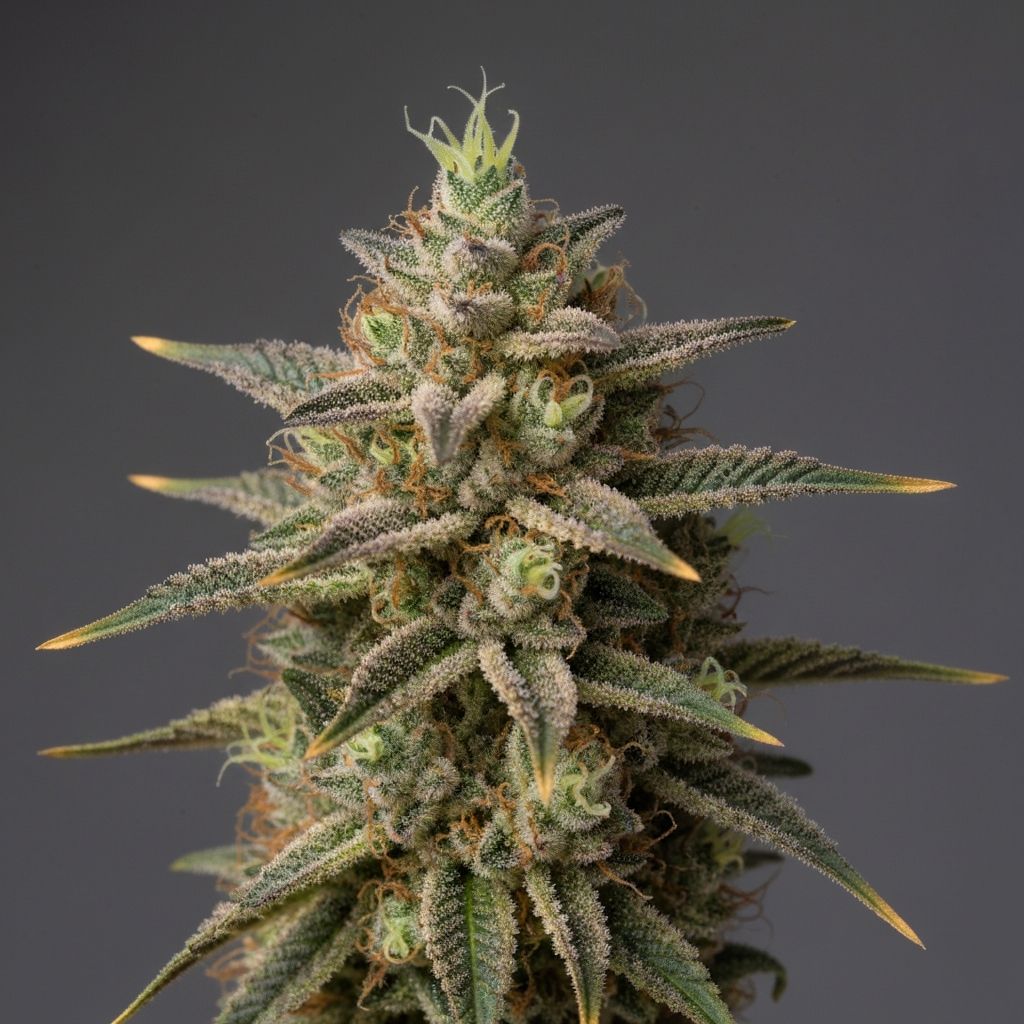 Cherry Mint hybrid strain close-up